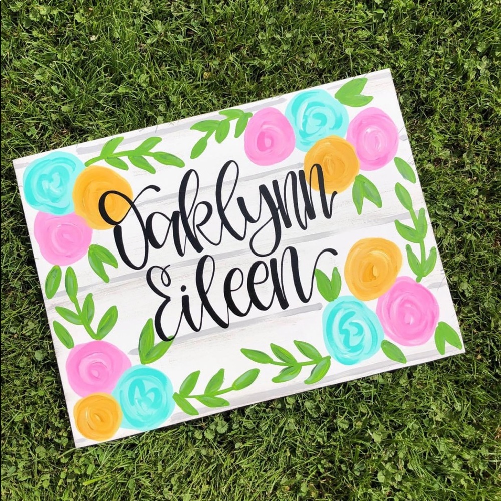 Personalized Name Sign